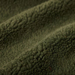 Close-up of the sherpa fleece top of the Ponderosa Pine colored My Place